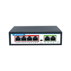 Customized 4 Port Poe Switch 20km 4*10/100Mbps POE Port + 2*10/100Mbps Uplink Port