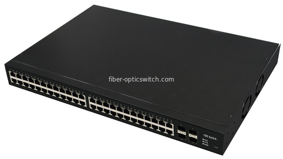 32 Port Gigabit Fiber Optical Switch Full Duplex / Half Duplex 5W Max Power