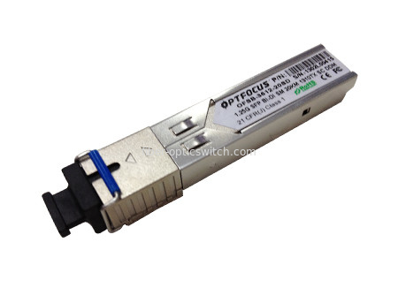 OPTFOCUS  1.25 G SFP Optical Transceiver  OFSB-3512-20SD SFP Optical Transceiver BI-BD SM SC  20KM 1310-1550NM DDM