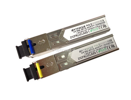 OPTFOCUS  1.25 G SFP Optical Transceiver  OFSB-3512-20SD SFP Optical Transceiver BI-BD SM SC  20KM 1310-1550NM DDM