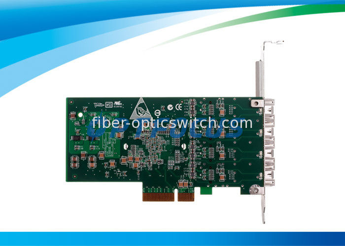 Ethernet PCI Express Network Card 1000 Mbps X4 Quad Port Server Adapter