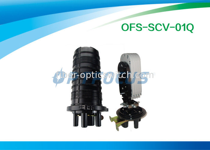 Fiber Optic Splice Closure Mechanical Seal Parts 1 Oval port + 3 small port 12 fibers