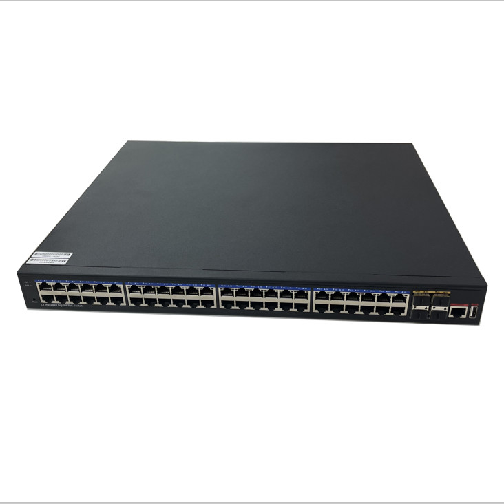 48 Port Poe Switch 48* 10/100/1000Mbps POE Ports+4* 10G SFP+ Port NVR IP Camera CCTV