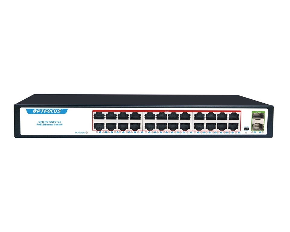 Internal Power 370W PoE Switch Power Switch