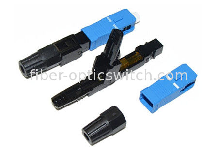 FTTH Passive Parts SC UPC Fiber quick Connector 55mm 60mm 500 Matings