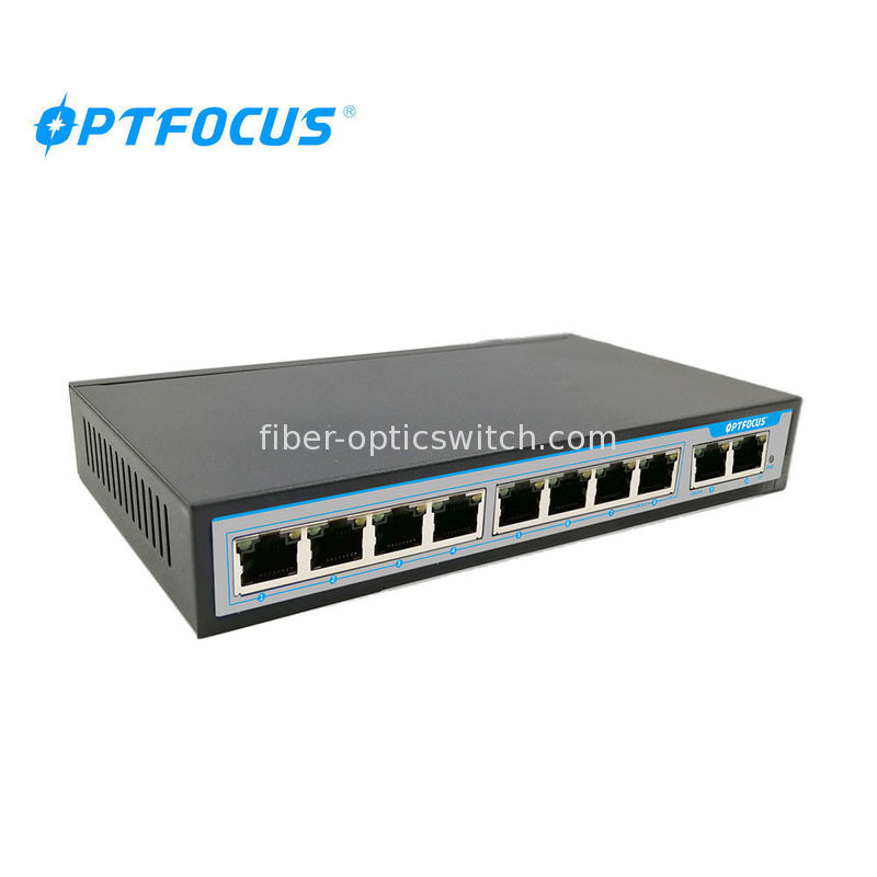 Link Protection Ethernet Network Switch 8 Port 10 / 100M For IP Cameras