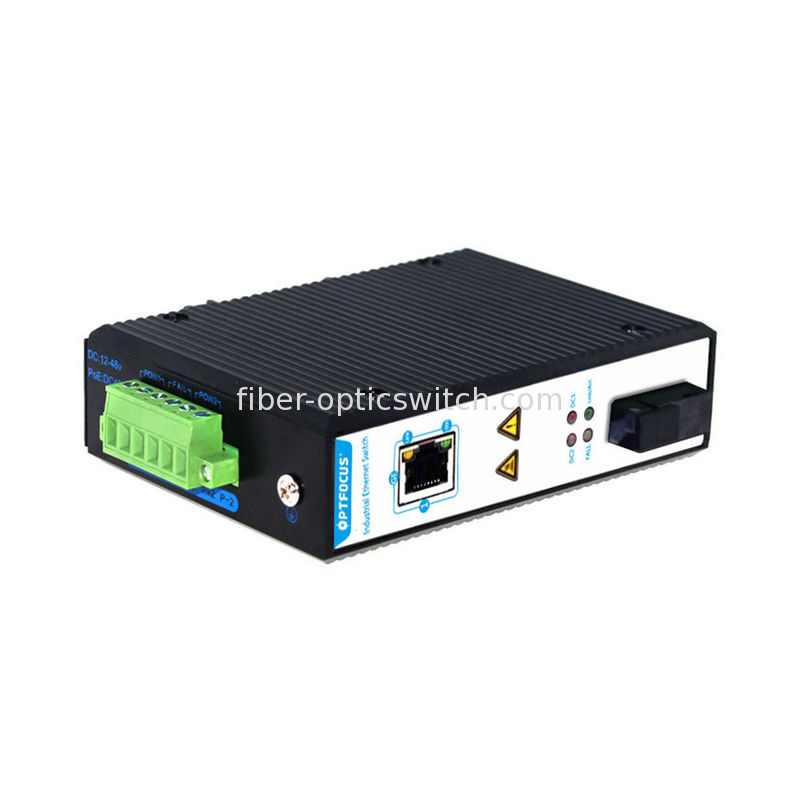 Dual Fiber SM SC Industrial Gigabit Switch For Urban Intelligent Traffic Monitoring System