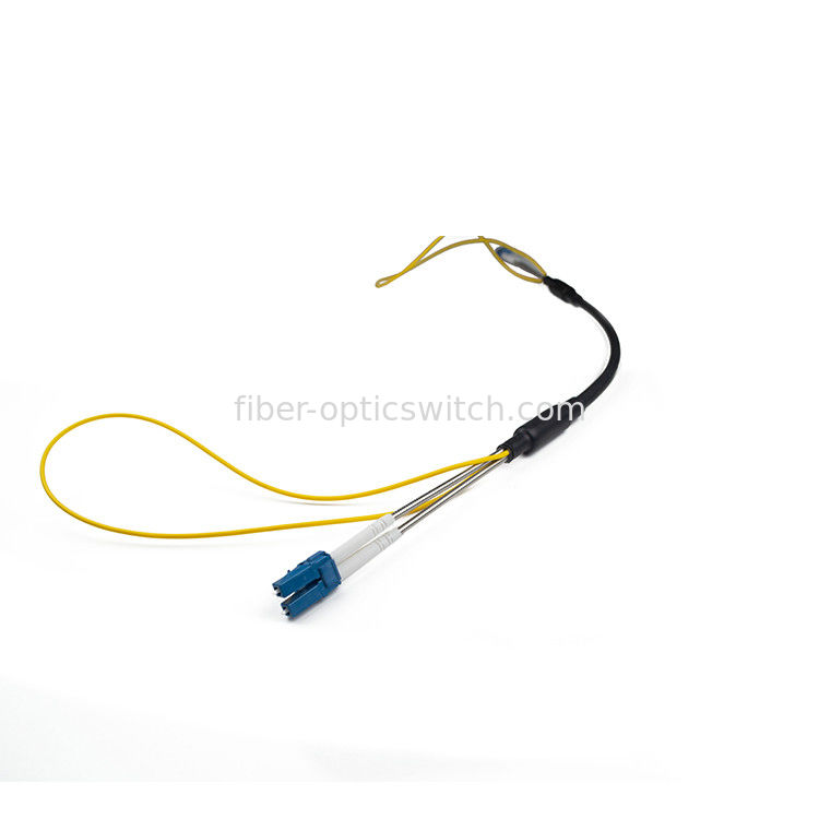 Black Waterproof Fiber Optic Connector FTTA CPRI ZTE Device Port Dedicated