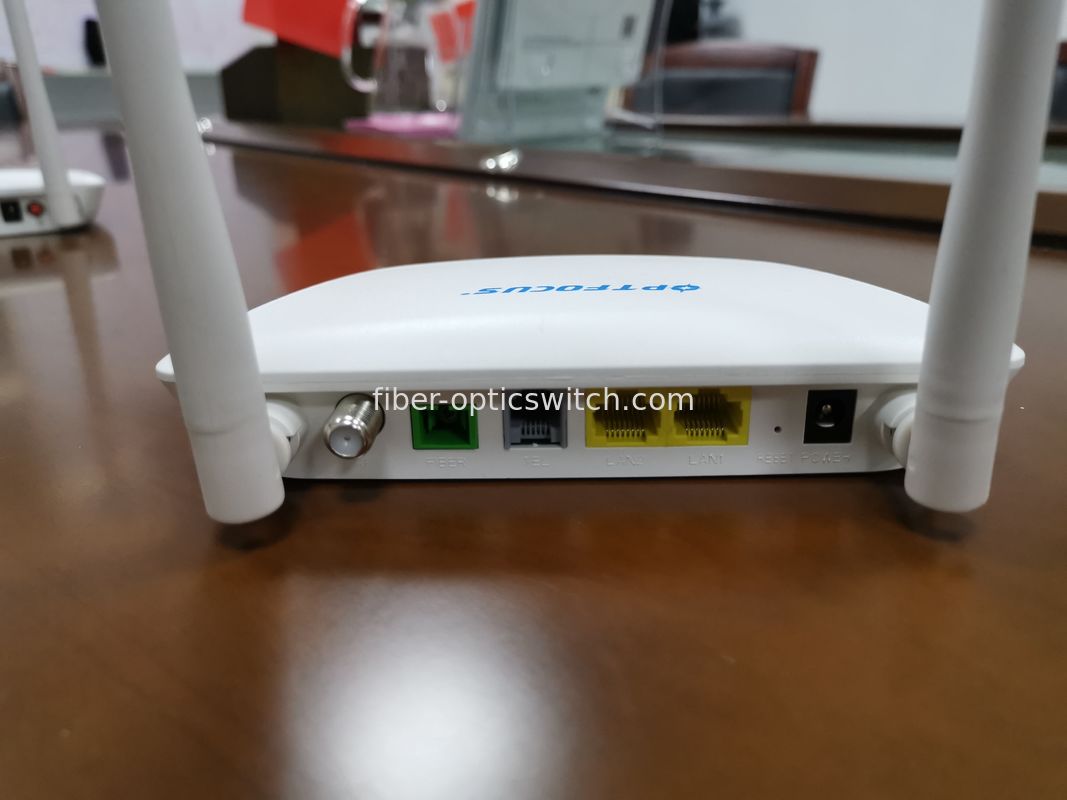 FTTH RTL Chipset 2LAN+WiFi+CATV Compatible Huawei Olt FTTH EPON/GPON/XPON ONU ONT