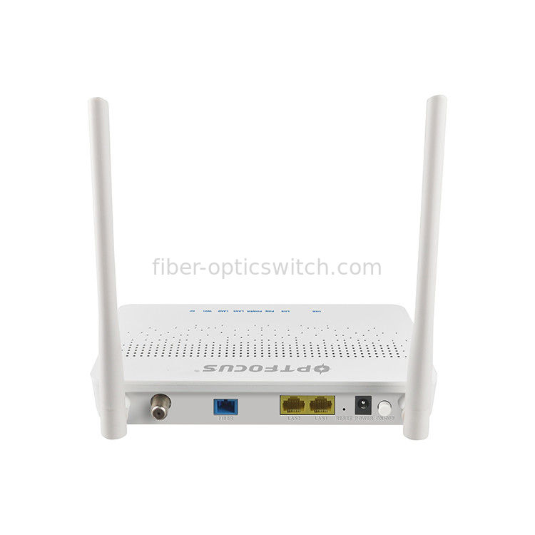 RTL chipset optical network unit dual mode 1ge+1fe+catv+wifi epon gpon onu