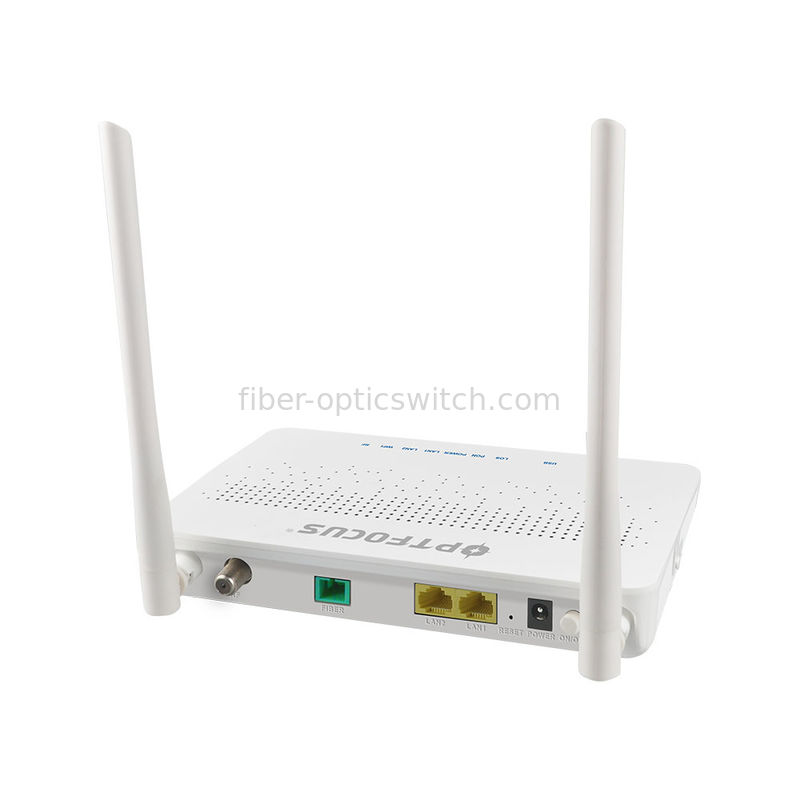 OPTFOCUS gpon onu ont epon wifi router 1GE+1FE+CATV+WIFI XPON onu