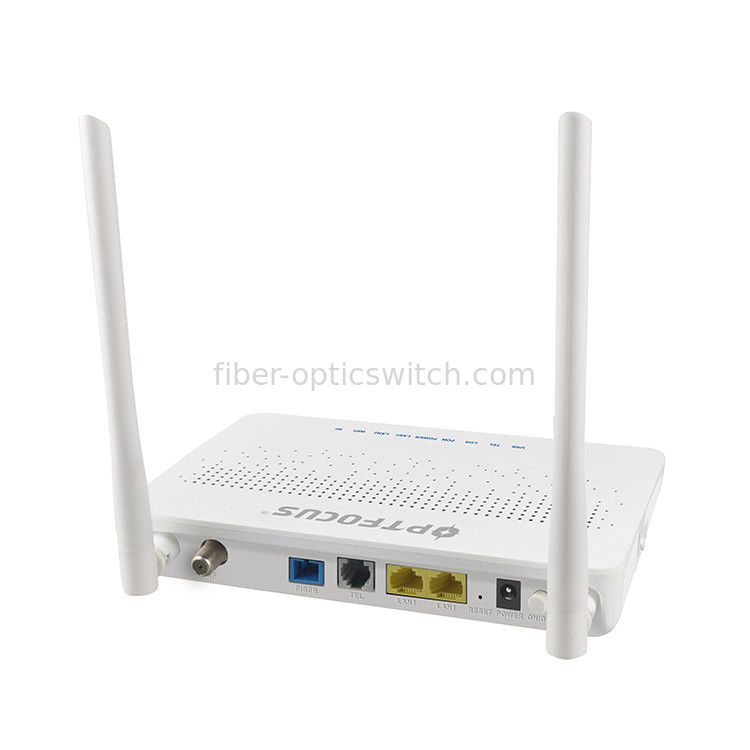 Fiber Optical Network 1ge 1fe Catv Wifi Xpon Onu With RTL Chip