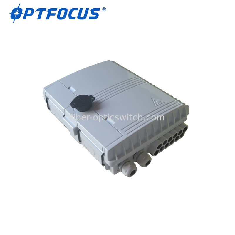 ISO Wall Mounting 12cores Fiber Optic Distribution Box
