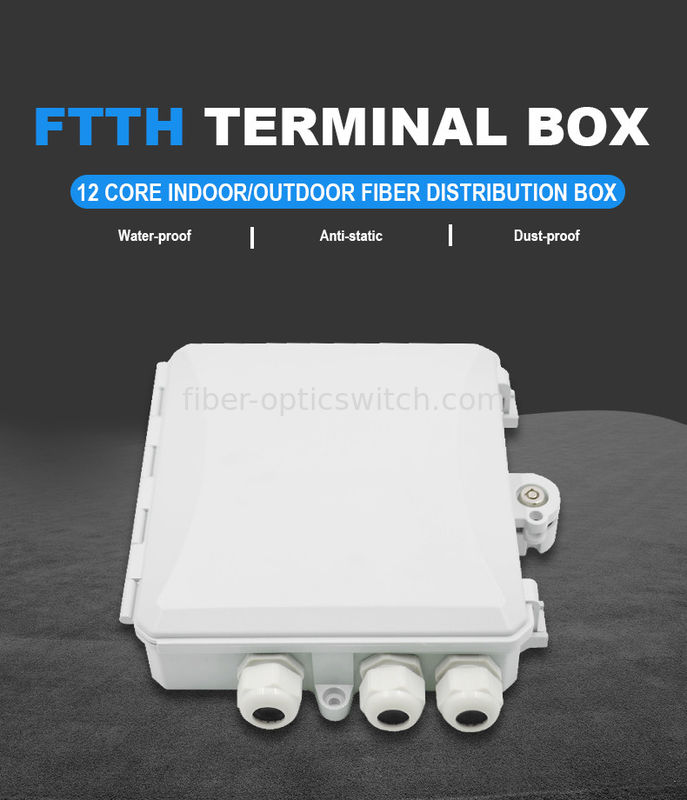 2 In 12 Out IP67 FTTx FTTH Termination Box 2 Channels
