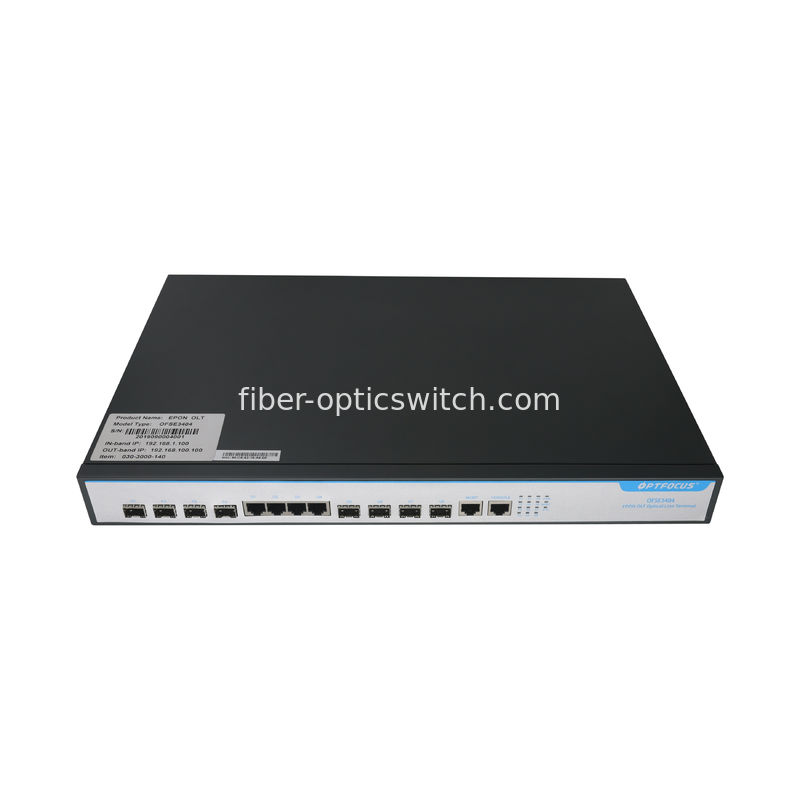 NTP Protocol 50W Metal GPON OLT ONU 4 Port SNMP V1 GPON Olt Terminal