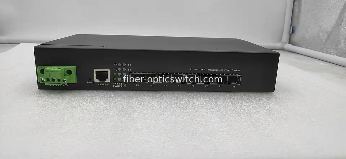 CE FCC RoHS Certified Fiber Optic Switch 1U 2U 4U Dimension
