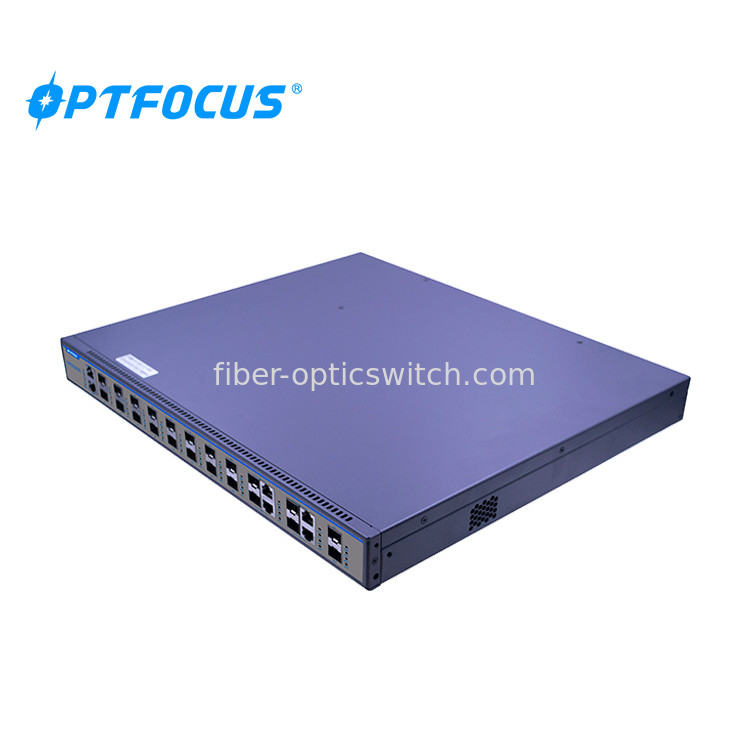 OEM Olt Gpon 16 Port Compatible With HUAWEI  ZTE ONU 16 GPON 4GE COMBO Port 2 10GE SFP